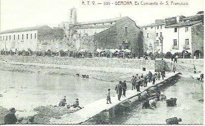 POSTAL A1812: Ex convento de San Francisco de Girona