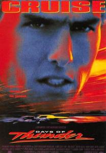 Tom Cruise, Days of Thunder Movie Poster  