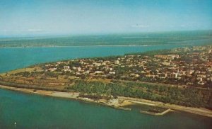 Naval Boat Bay Club Laurenco Marques Mozambique Vintage Postcard