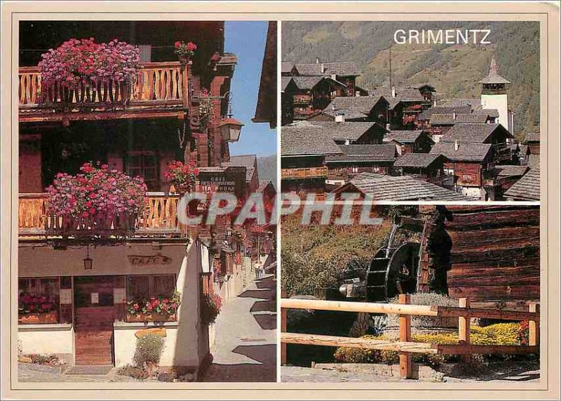 Postcard Modern Grimentz