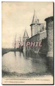 Old Postcard Saint Sauveur de Landemont Chateau of Colaissiere