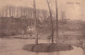 Beersel Etang Antique Belgium Postcard