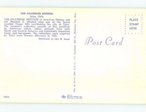 Pre-1980 MUSEUM SCENE Tulsa Oklahoma OK hr1082