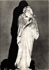 Balzac sculpture by Auguste Rodin Postcard