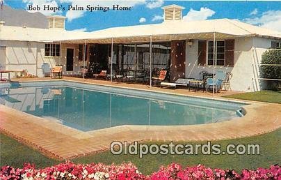 Bob Hope's Palm Springs Home Palm Springs, CA, USA Unused 