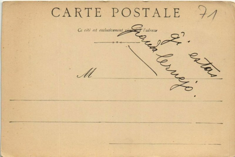 CPA MACON Cour d'Honneur du Lycee Lamartine (1190338)