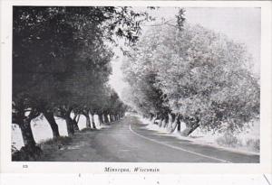 Wisconsin Minocqua Street Scene Real Photo