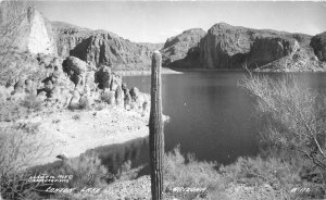 Canyon Lake Arizona #B-112 Cook RPPC Photo Postcard 20-9502