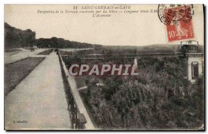 Old Postcard Saint Germain en Laye terrace Perspective built by Our L & # 39a...