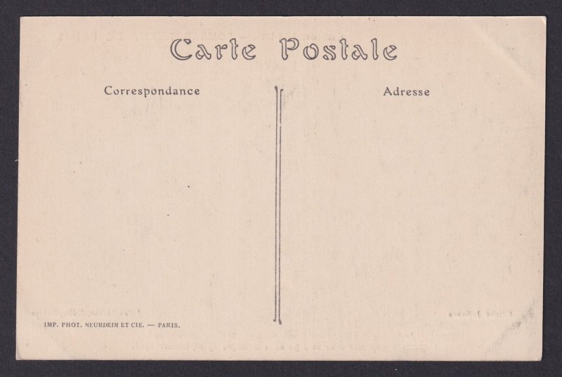 FRANCE, Postcard, Reims, Textile industry, WWI