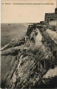 CPA ONIVAL - Descente dans la Falaise conduisant a la petite Plage (121392)