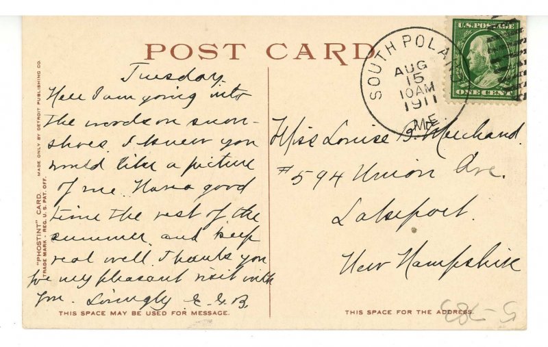 ME - Poland Spring. Poland Spring House, Snow-Shoeing