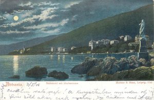 Croatia Opatija Madonna moonlight 1906