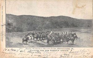 Gettysburg Pennsylvania National Guard Camp Calvary  Vintage Postcard AA64