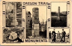 Postcard Monuments Along The Oregon Trail~2711