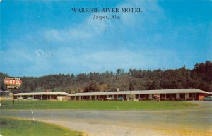 Jasper Alabama Warrior River Motel Vintage Postcard AA30782