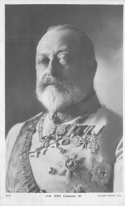 UK H.M. King Edward Vii Rotary Photo #2G Postcard  22-7190