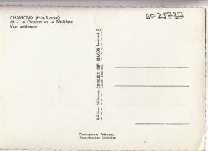 BF25737 chamonix h s le grepon et le mt blanc   france   front/back image