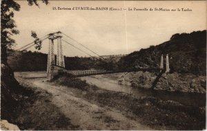 CPA Env.d'Evaux-les-Bains La Passerelle de St-Marien FRANCE (1050945)