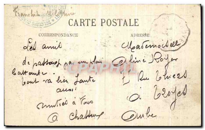 Old Postcard Chaumont Viaduct and Vallee Saint Roch