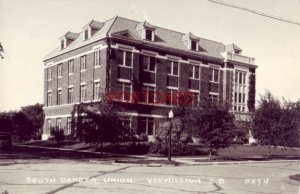 SOUTH DAKOTA UNION, VERMILLION, S.D. - RPPC