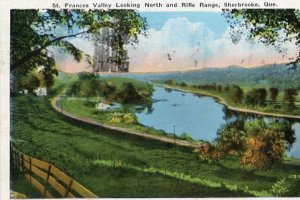 Canada -Quebec,Sherbrooke.St. Frances Valley Looking North & Rifle Range