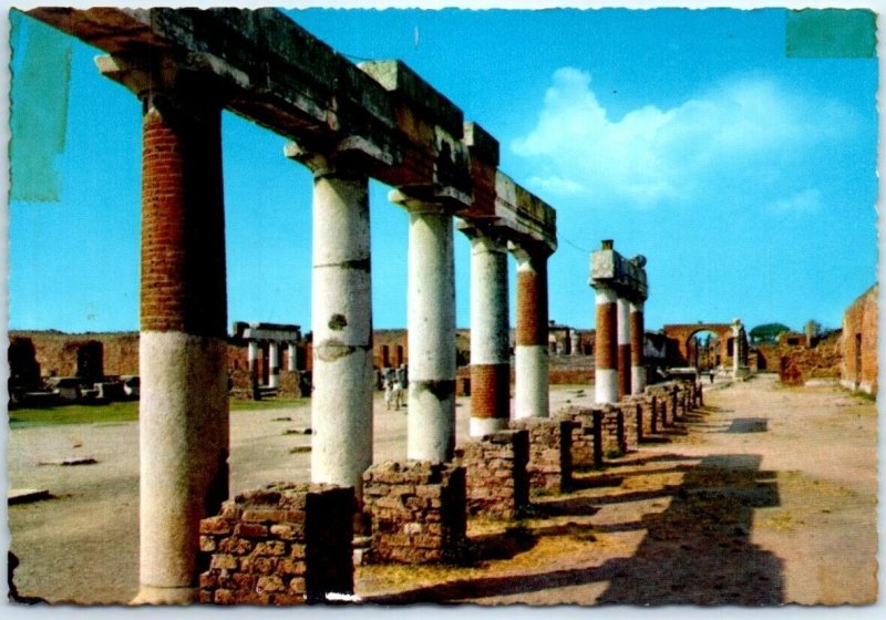 M-91582 Portico of the Forum Excavations Pompei Italy
