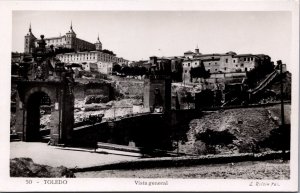 Spain Toledo Vista General Vintage RPPC C173