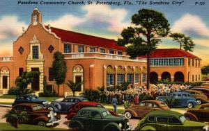 Florida St Petersburg Pasadena Community Church 1955