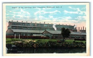 HAMMOND, Indiana IN ~ Branch of AMERICAN STEEL FOUNDRIES ca 1920s Postcard