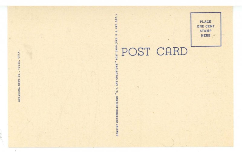 OK - Tulsa. Fifth Street looking East ca 1946