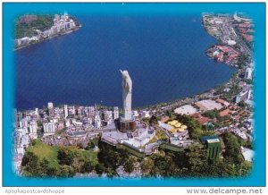 Brasil Rio De Janeiro Rj Air View Of The Corcovado Rock With Rodrigo De Freit...