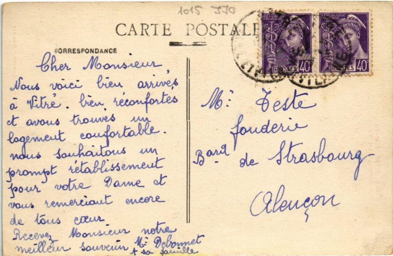CPA Vitre Le Chateau FRANCE (1015770)