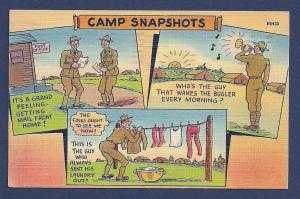 Camp Snapshots used c1942 'free' mail