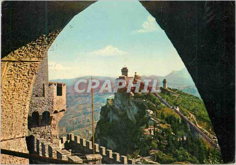 Postcard Modern Repubblica di S Marino Tours Hunting Archery