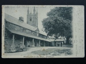 Devon DARTMOOR Widdecombe in the Moor c1902 Postcard by Valentine