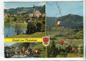 441047 Austria 1972 Reith bei Brixlegg Tirol RPPC cancellation advertising