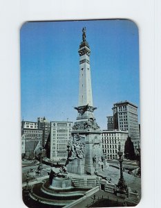 Postcard Soldiers' And Sailors' Monument, Indianapolis, Indiana