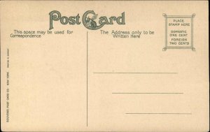 Galveston TX Beach Blvd c1910 Postcard