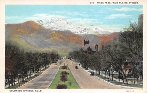 Pikes Peak Colorado Springs, Colorado, USA