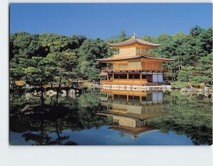 Postcard Golden pavilion, Kyoto, Japan