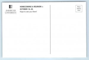 2 Postcards WASHINGTON, D.C. ~ Campus Scenes AMERICAN UNIVERSITY   4x6