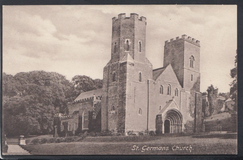 Cornwall Postcard - St Germans Church     RS11655