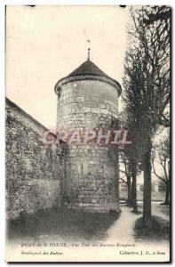 Postcard Old Bridge On Yonne A Tour of Veterans Remparts