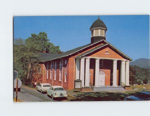 Postcard Cullowhee Baptist Church, Cullowhee, North Carolina