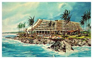 Postcard HOTEL SCENE Kailua-Kona Island Hawaii HI AT2390