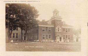 Holly New York High School Real Photo Antique Postcard K53269
