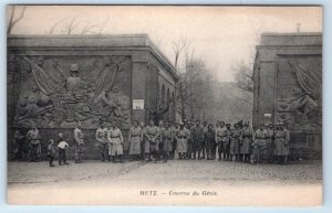 METZ Caserne du Genie Engineer Barracks WWI FRANCE Postcard