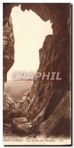 Old Postcard Perros Guirec La Cave du Chateau
