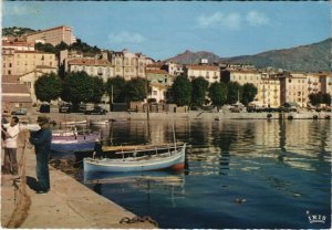 CPM Ajaccio se reflete dans les eaux calmes de son port CORSICA (1078705)